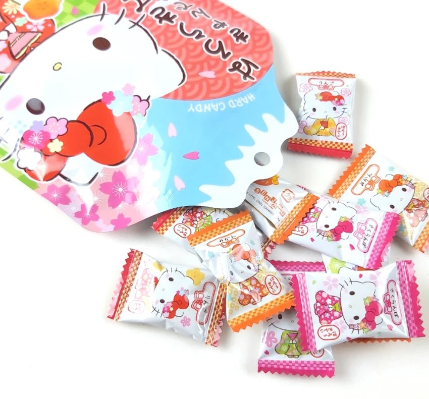 Bala de frutas sortidas Hello Kitty - Senjaku 61g