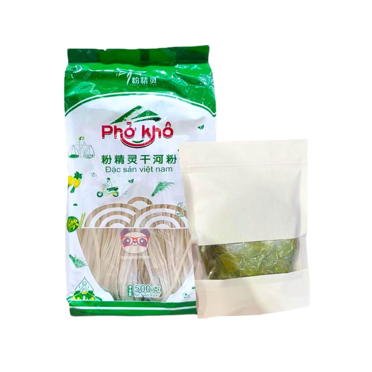 Kit Pad Kee Mao (macarrão de arroz 3mm + limão kaffir)