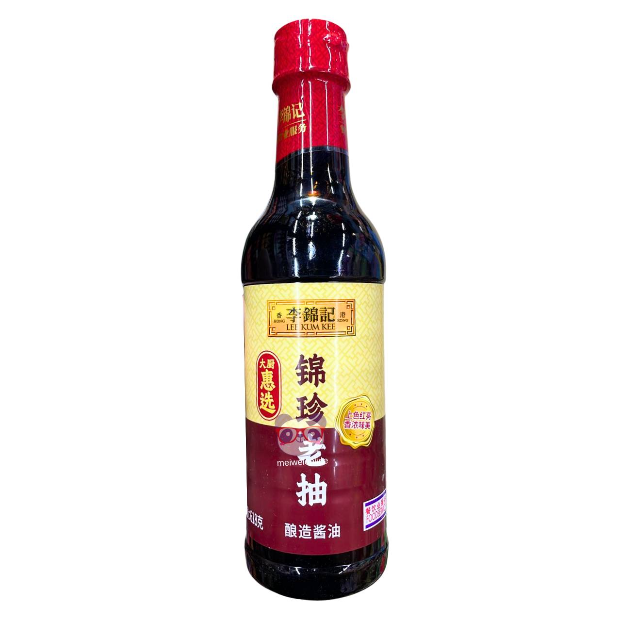 Molho Kum Chun Dark Soy Sauce - Lee Kum Kee 618ml