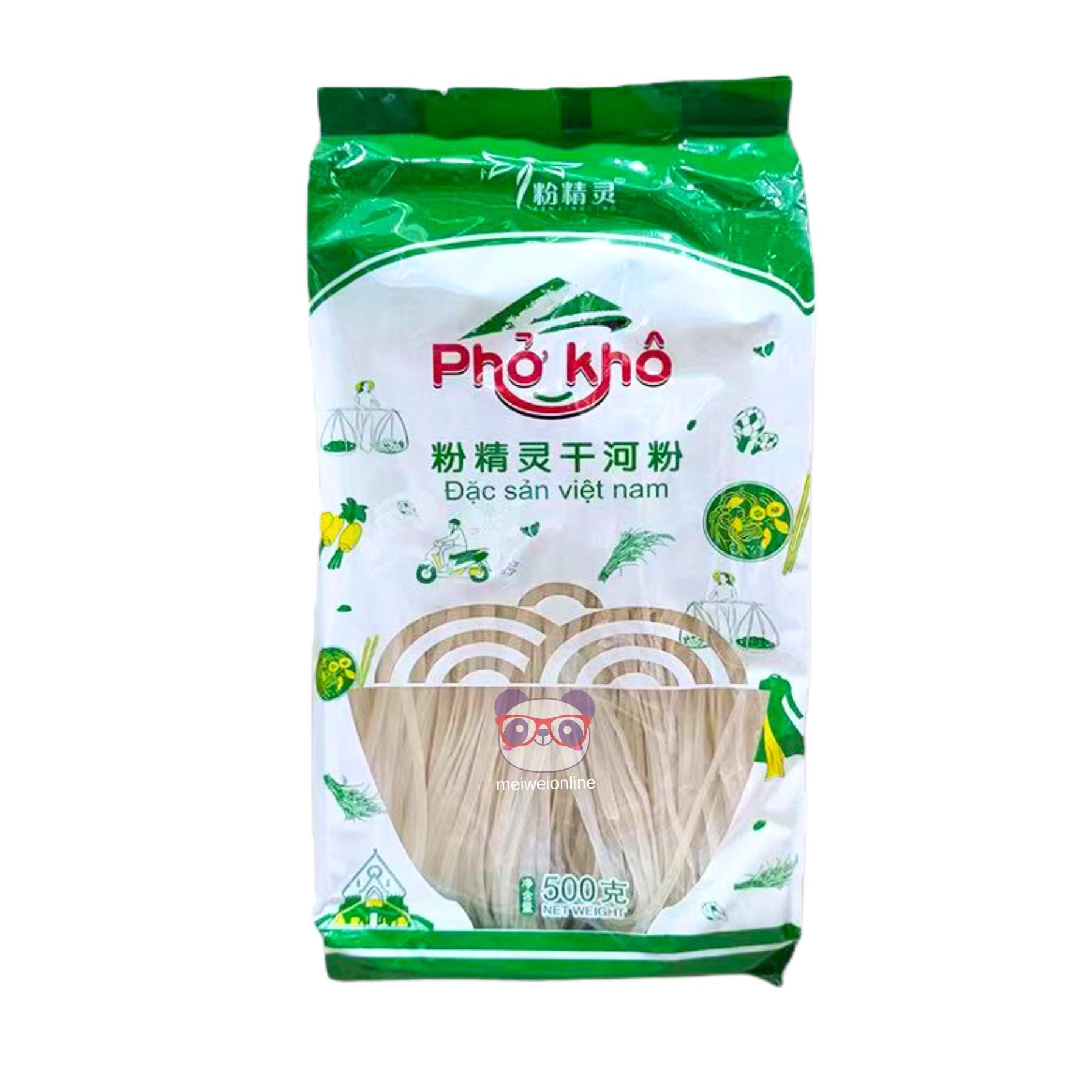 Macarrão de arroz 3mm - Phô Khô 500g