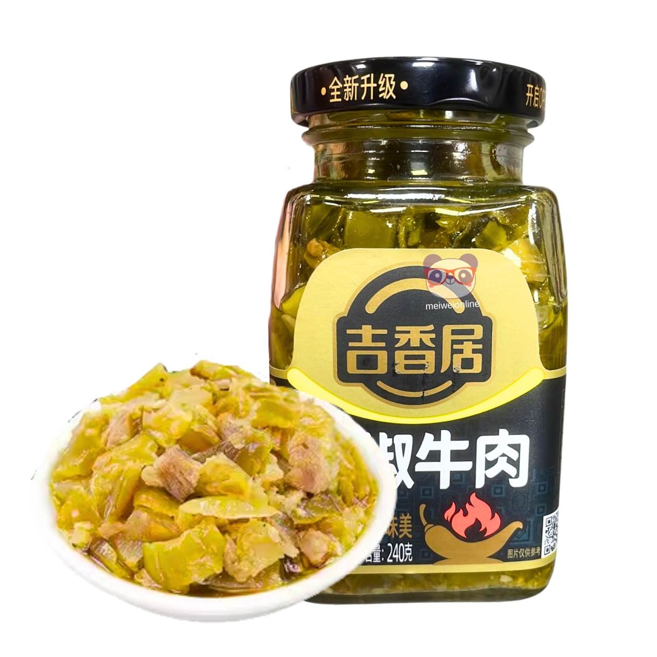 Pimenta com carne temperada - JiXiangJu 240g