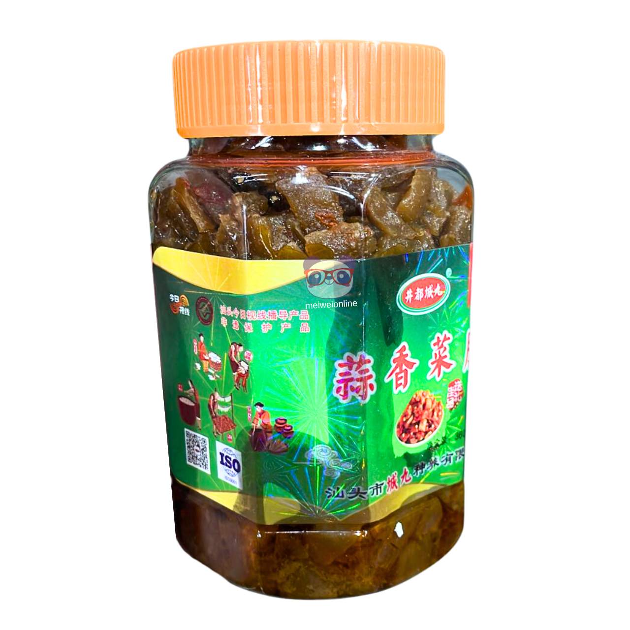 Rabanete em conserva de alho - Chengjiu 360g