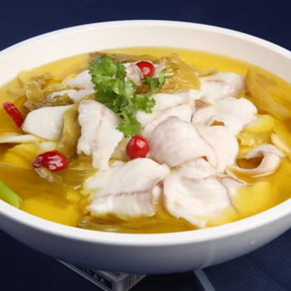 Tempero p/ sopa (hot pot) de peixe c/ mostarda azeda - QiaoTou 280g