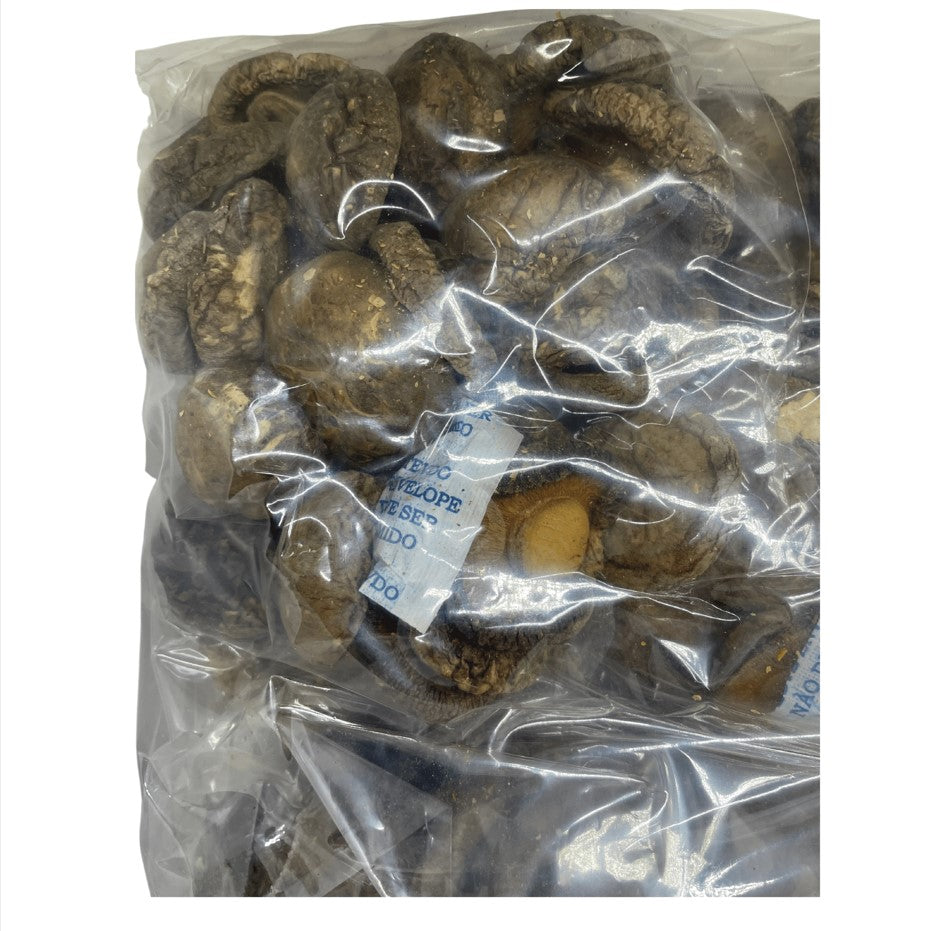 Cogumelo Shitake Inteiro Desidratado Fuzhou 500g - Mei Wei
